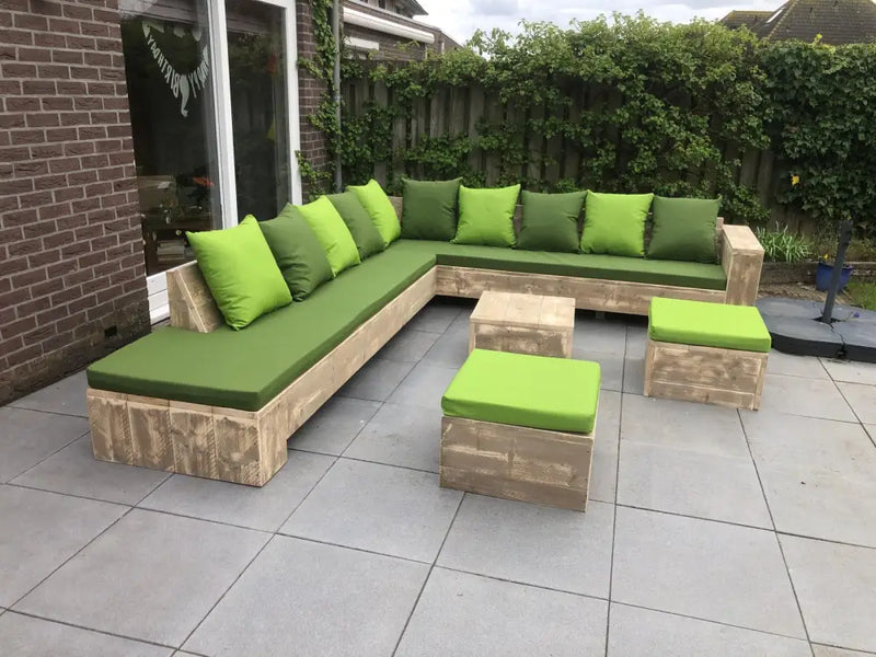 Steigerhout Hoekbank Utrecht