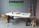 Steigerhout N-tafel