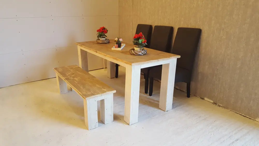 Steigerhout Tafel Amsterdam