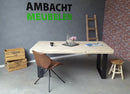 Steigerhout U poten 10x1 tafel
