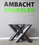 Steigerhout X-diamant tafel