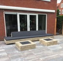 Steigerhouten Lounge bank Hilversum