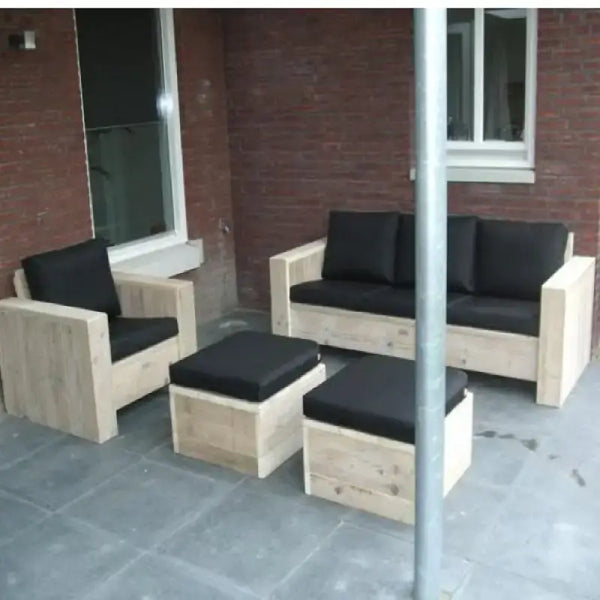 Steigerhouten Lounge Set Arnhem