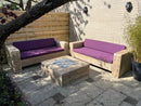 Steigerhouten Lounge Set Harlingen