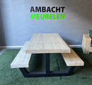 Steigerhouten picknickset T-model