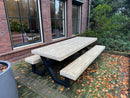 Steigerhouten Picknickset X-model