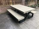 Steigerhouten Picknickset X-model