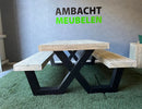 Steigerhouten Picknickset X-model