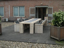 Steigerhouten Tuinset Exclusive 10 Personen