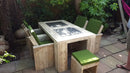 Steigerhouten Tuinset Exclusive 4 Personen