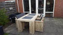 Steigerhouten Tuinset Exclusive 4 Personen