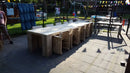 Steigerhouten Tuinset Utrecht 10 Personen