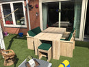 Steigerhouten Tuinset Utrecht 4 personen