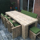 Steigerhouten Tuinset Utrecht 6 Personen