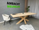 Verjongd Eiken Visgraattafel Matrix Eiken 12x5 cm