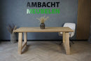 Verjongde Rechte Eiken Tafel Eiken A poten