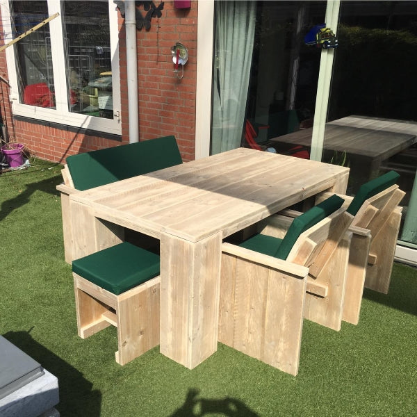 Steigerhouten Tuinset Utrecht 4 personen