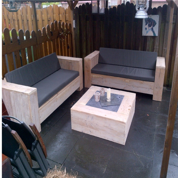 Steigerhouten Lounge Set Lelystad