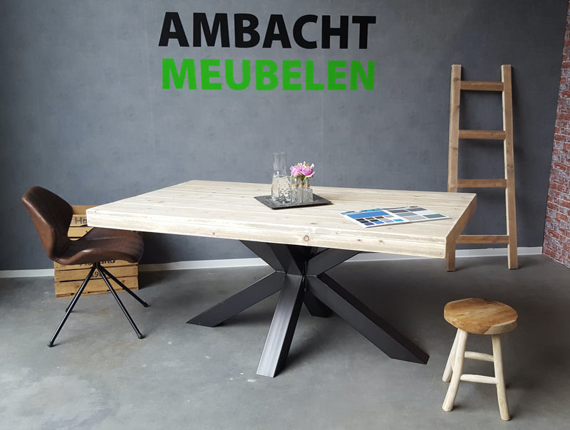 Steigerhout Matrix Tafel