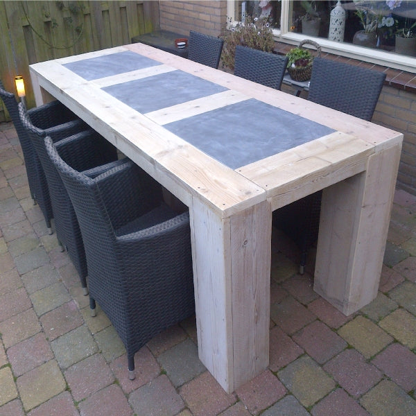 Steigerhout Tuintafel Exclusive